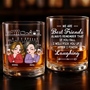1 8362IUS1 we are best friends whiskey glass custom gifts for female friends 8362i6hlf_jpg