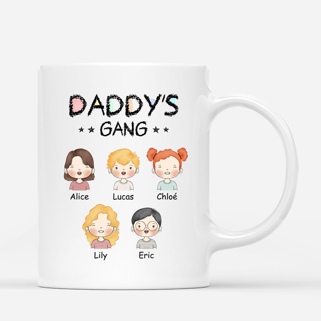 Grandad/Daddy's Gang - Personalised Gifts | Mugs for Grandad/Dad