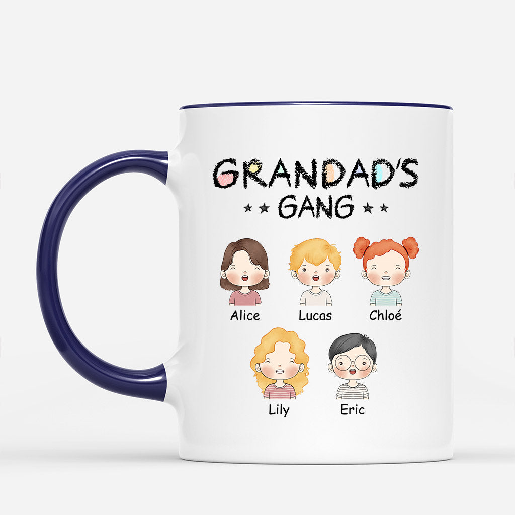 Grandad/Daddy's Gang - Personalised Gifts | Mugs for Grandad/Dad