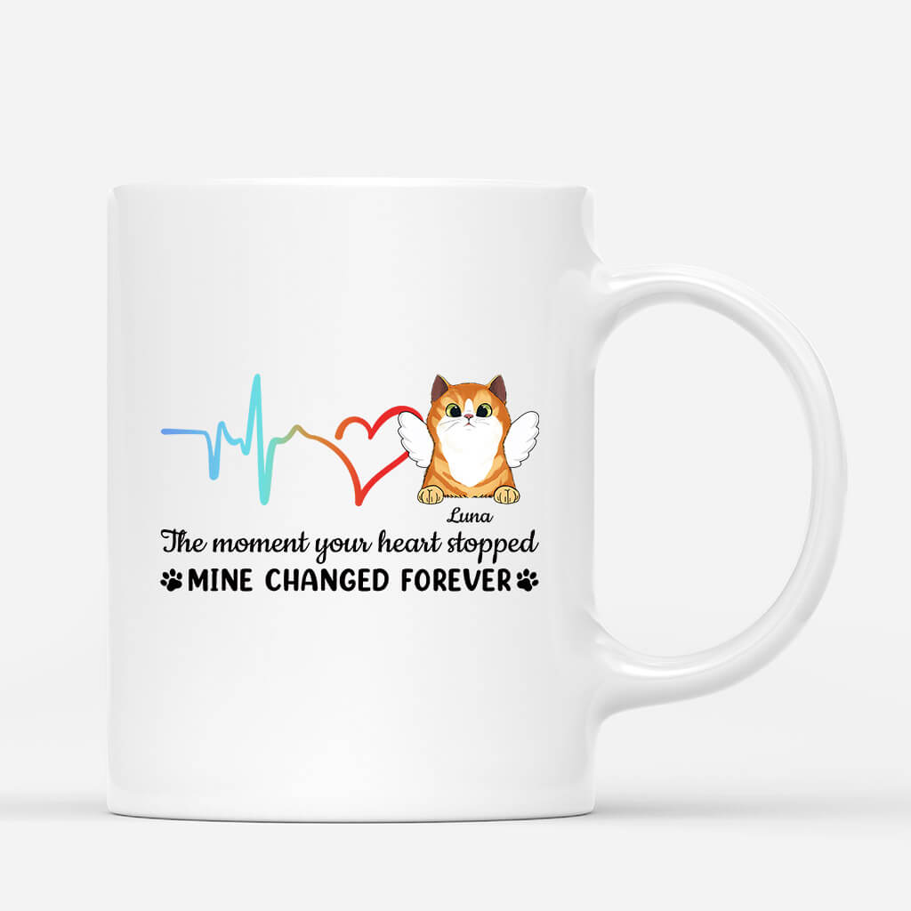 My Heart Changed Forever - Personalised Gifts | Mugs for Cat Lovers