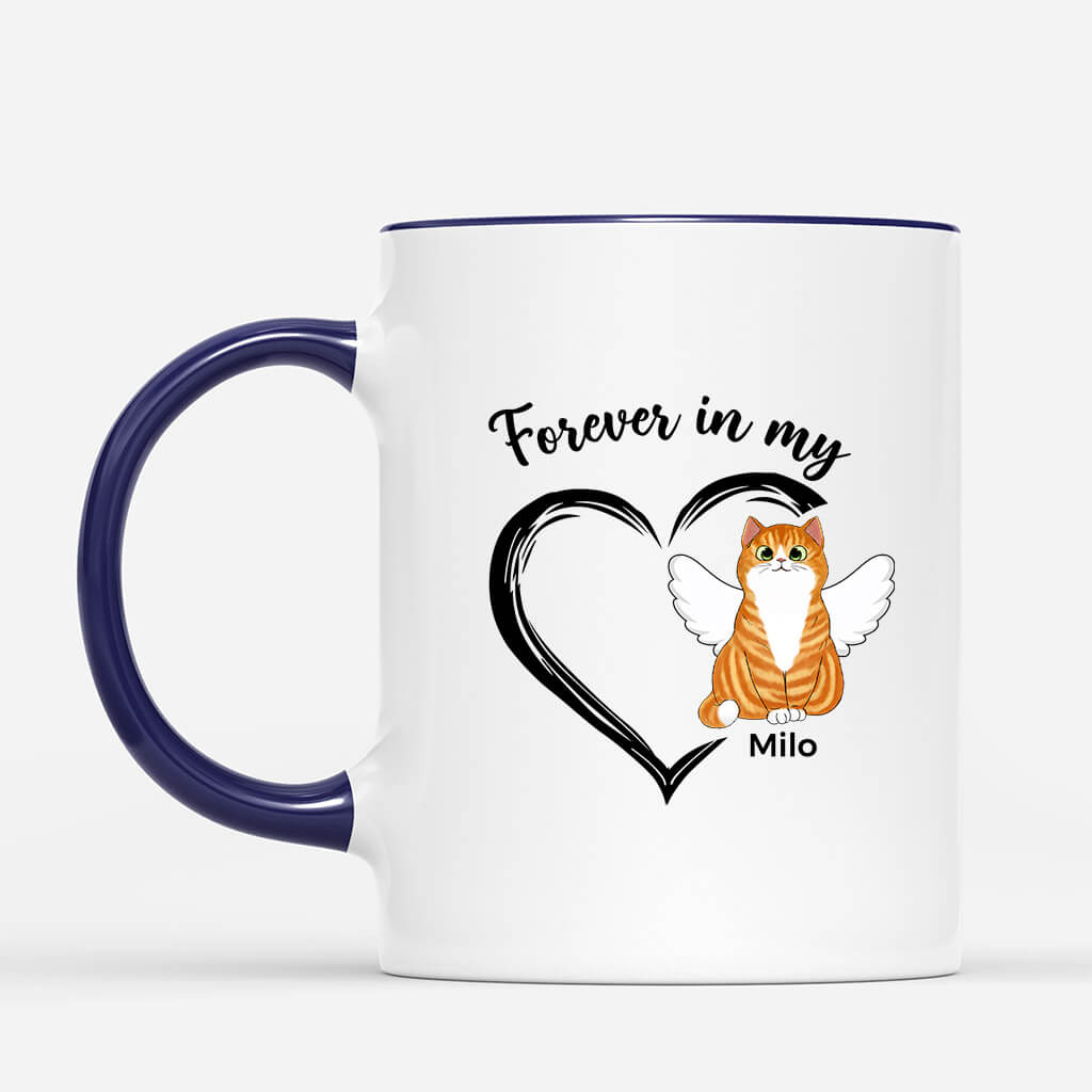 Personalised Forever In My Heart Mug