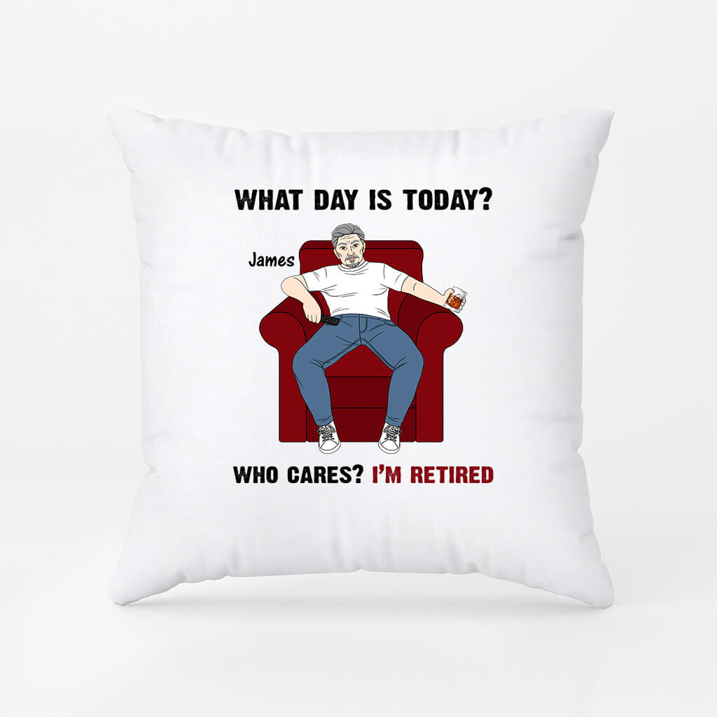 Personalised What Day Is It Today Pillow