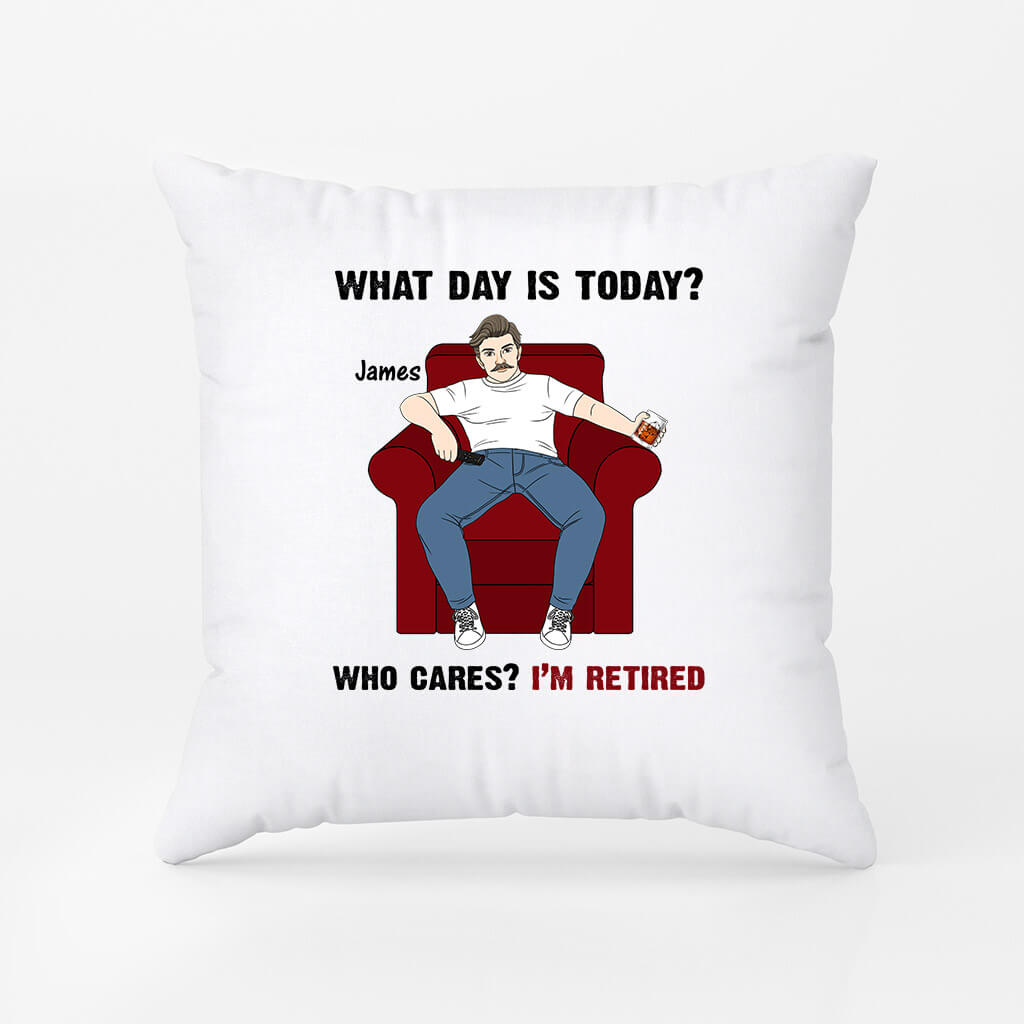 Personalised What Day Is It Today Pillow