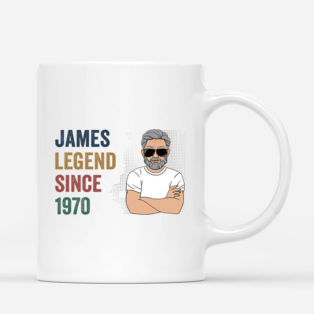 Personalised Best Legend Since Mug
