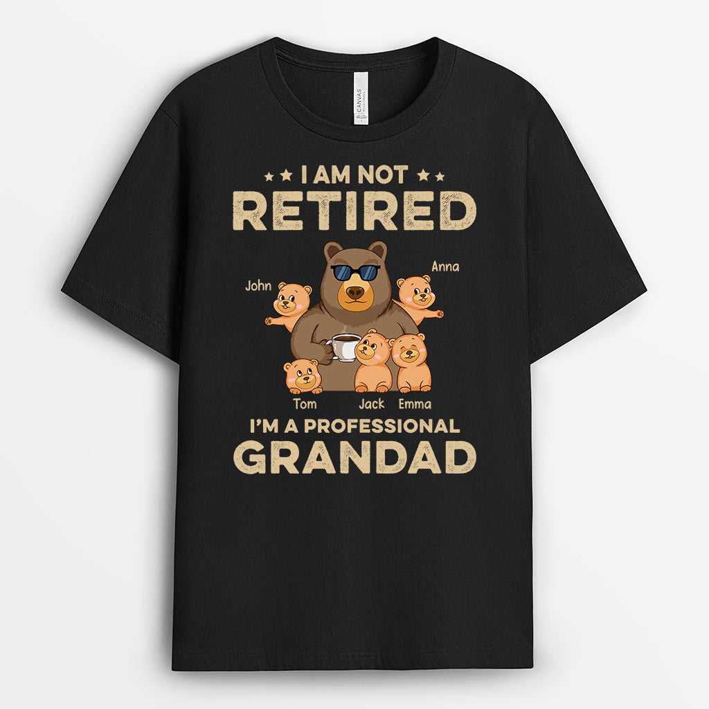 I'm A Professional Grandad Personalised T-shirt - Personalised Gifts | T-shirt for Grandad