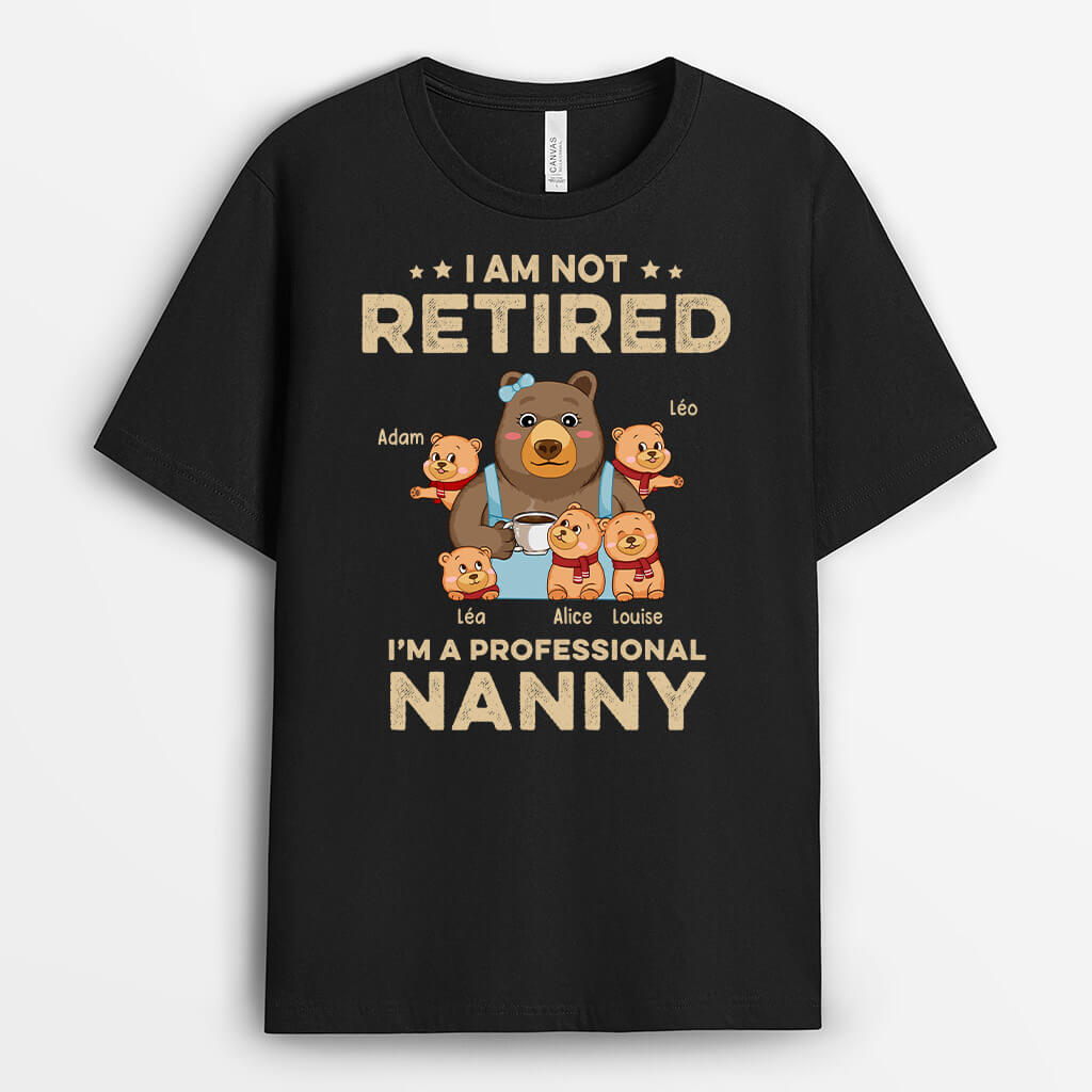 Personalised A Professional Grandma T-shirt