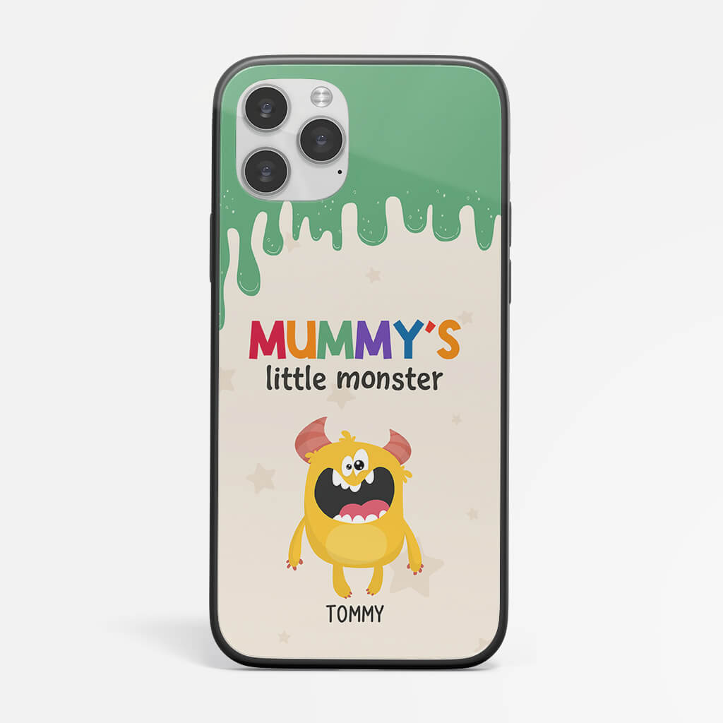 Personalised Mum's Little Monster Phone Case
