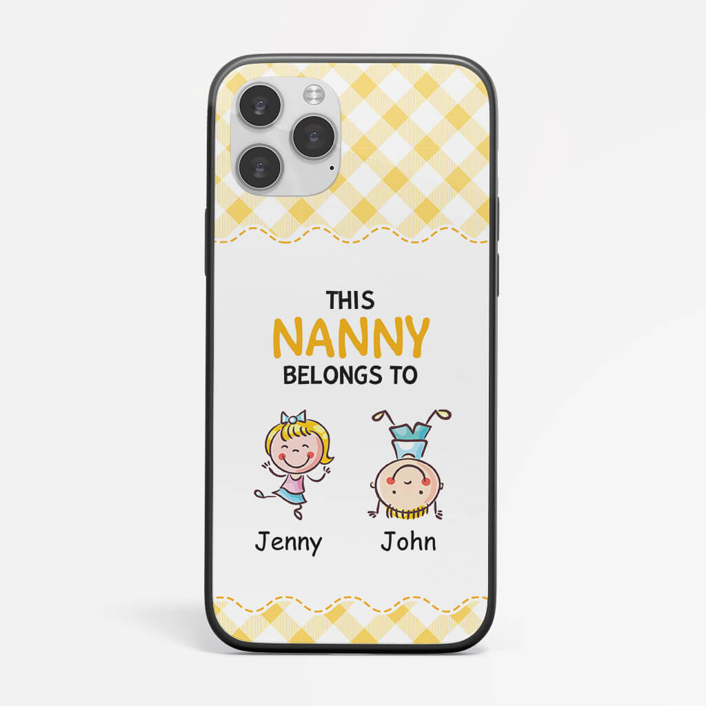 Personalised This Mummy Belongs To Phone Case