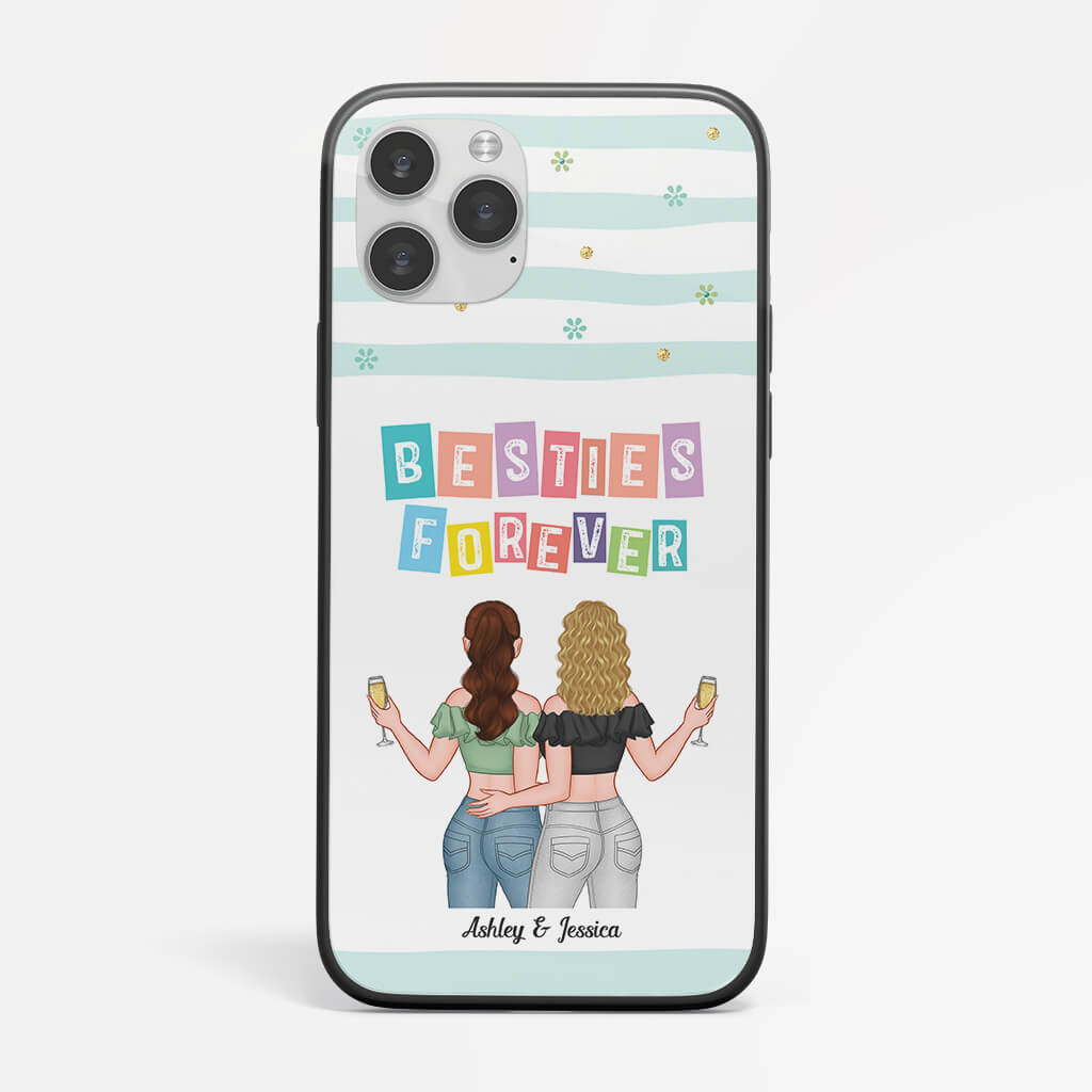 1209FUK1 Personalised Phone Case Gifts Besties Friends