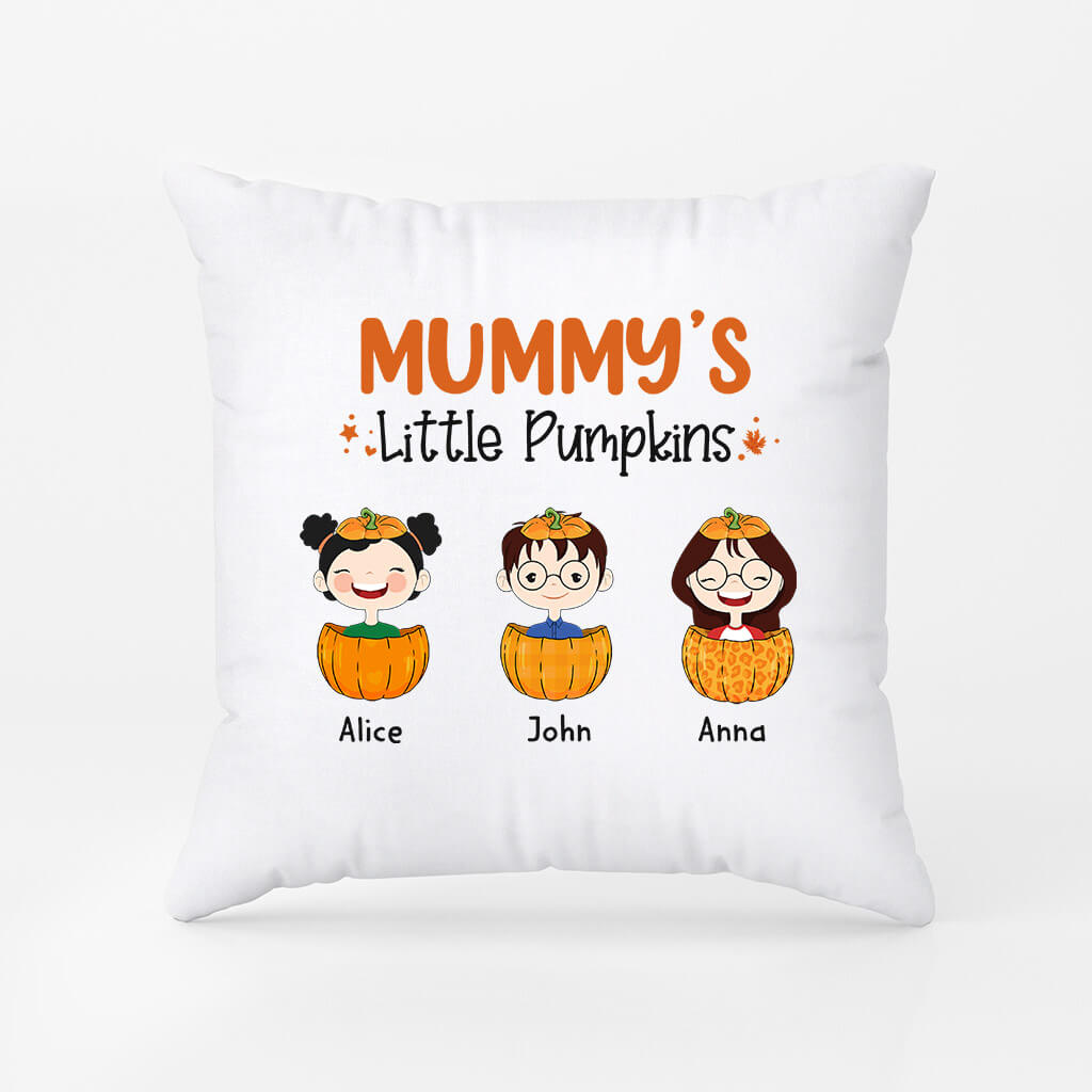 Personalised Grandma's Pumpkins Pillow