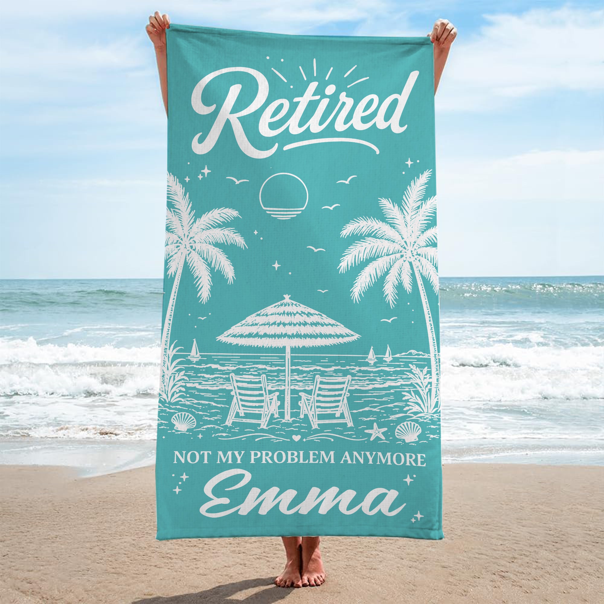 12150BA ProBeachTowel CouUK RnDNone IdeAn MedImage NicRetirement