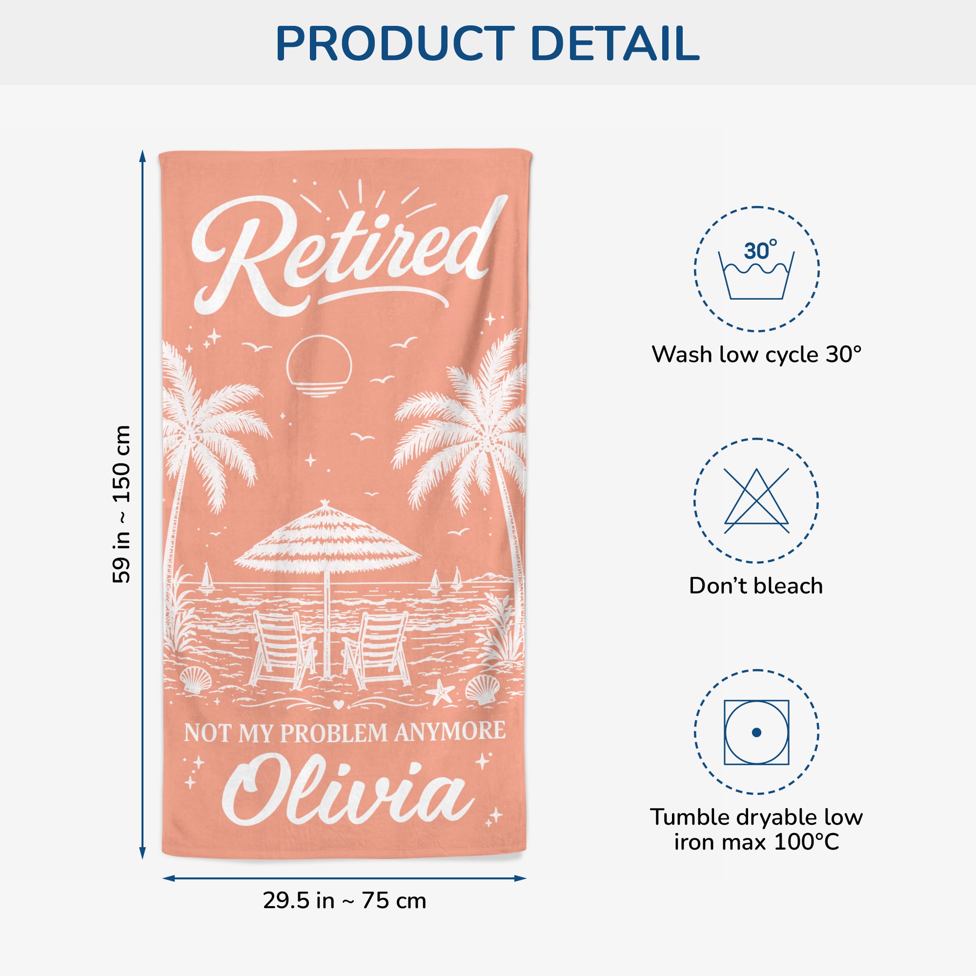 12150BA ProBeachTowel CouUK RnDNone IdeAn MedImage NicRetirement