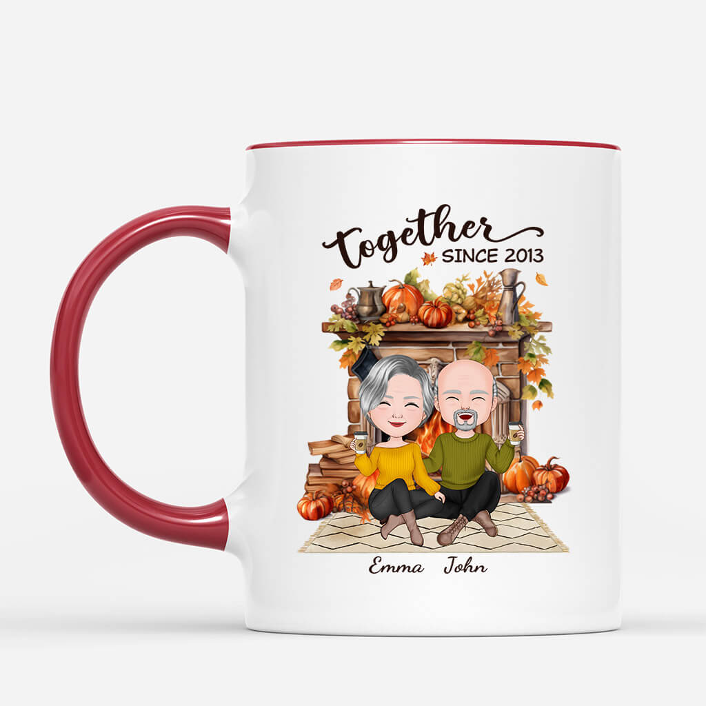 Personalised Together Since Fall Mug