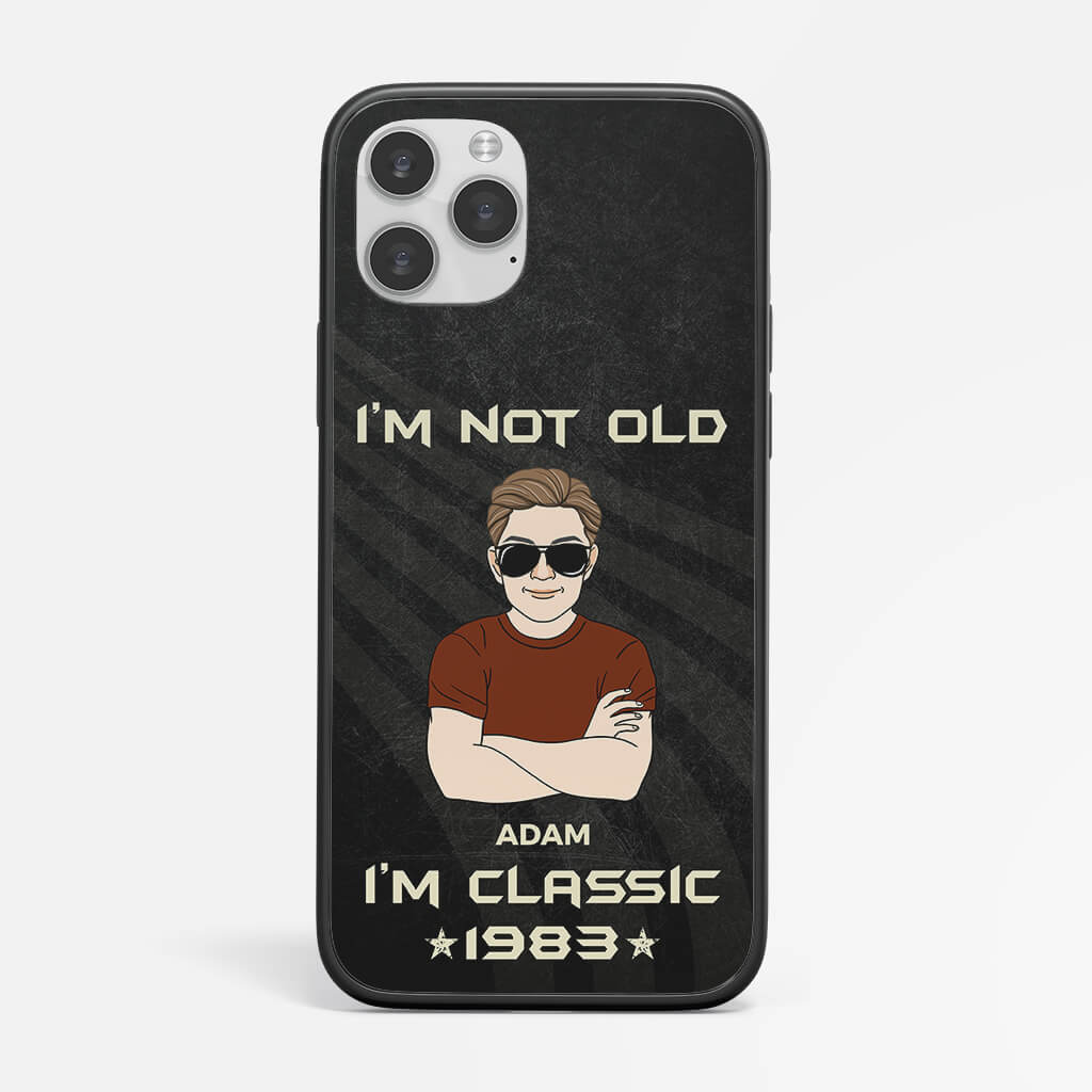 Personalised 50th Classic, Not Old Iphone 13 Phone Case