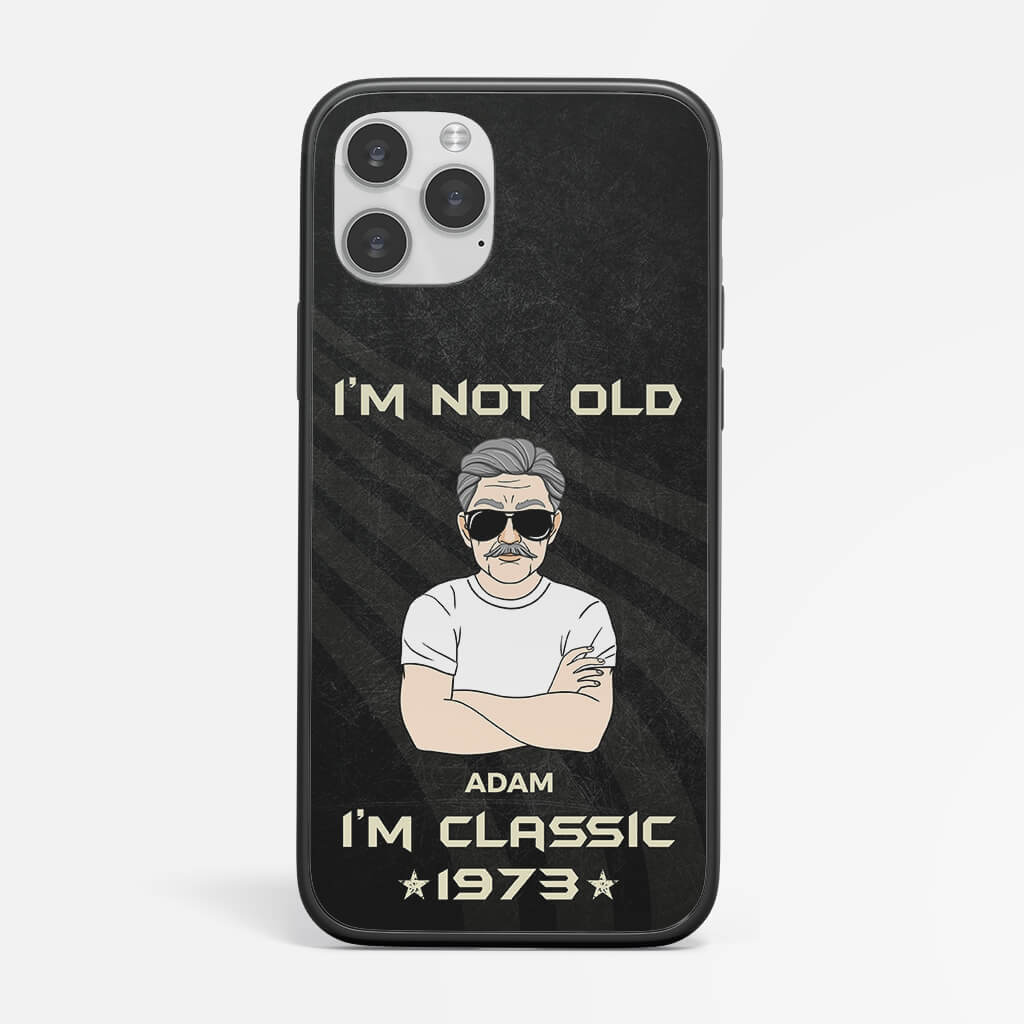 Personalised 50th Classic, Not Old Iphone 13 Phone Case