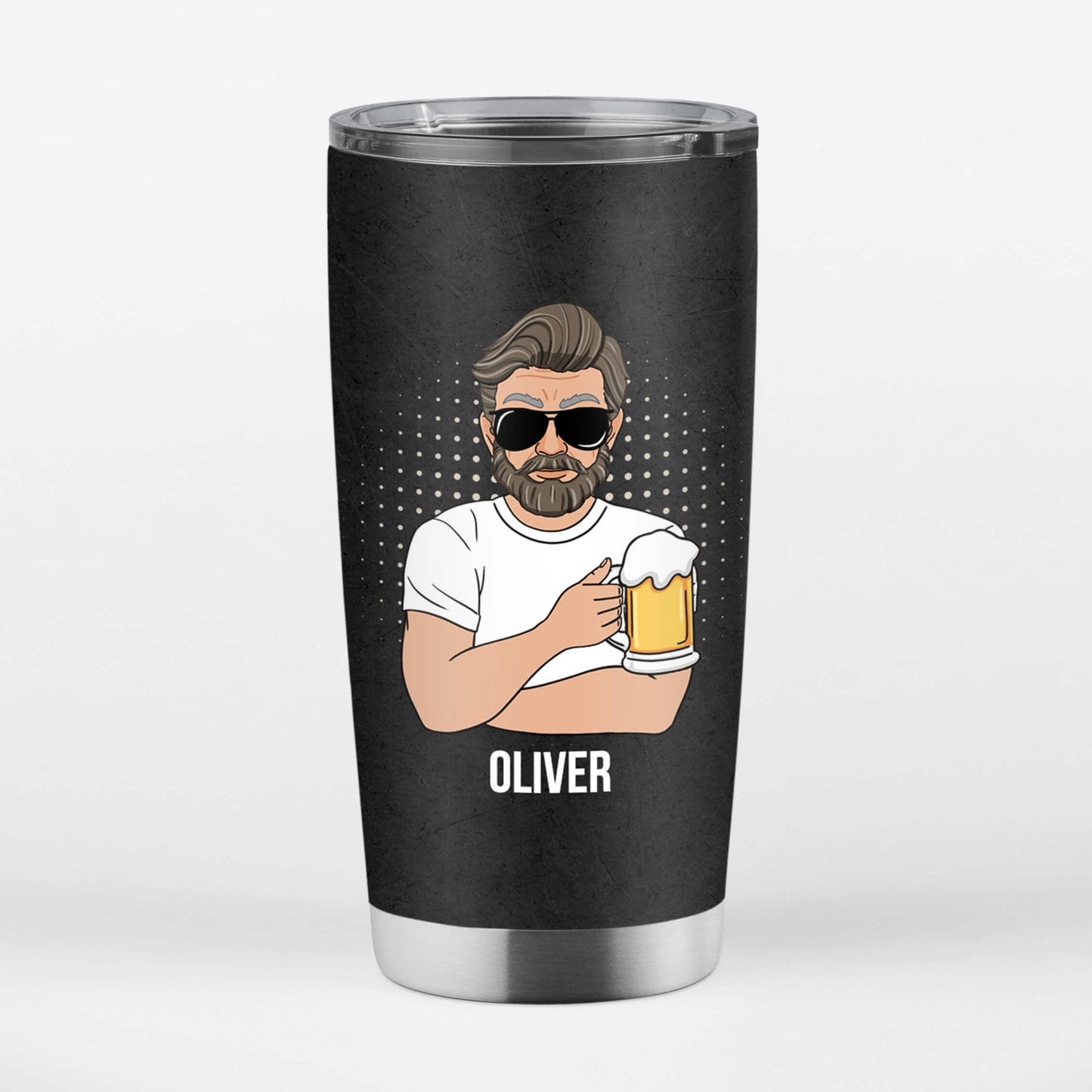 Personalised Cheers And Beers Tumbler