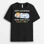 1246AUK1 personalised 40th birthday from your little sleep theif t shirt