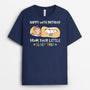 1246AUK2 personalised 40th birthday from your little sleep theif t shirt