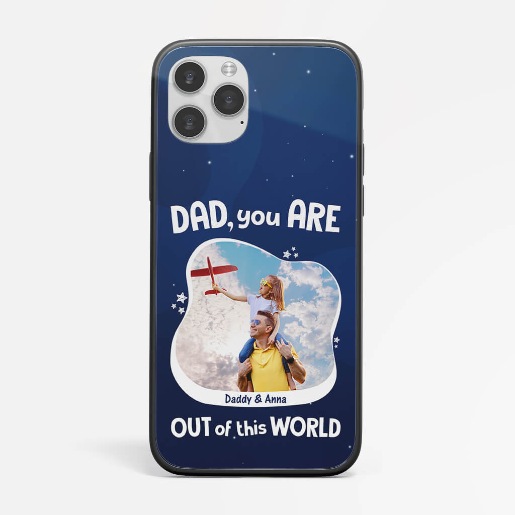 Personalised Dad Are Out Of This World Phone Case