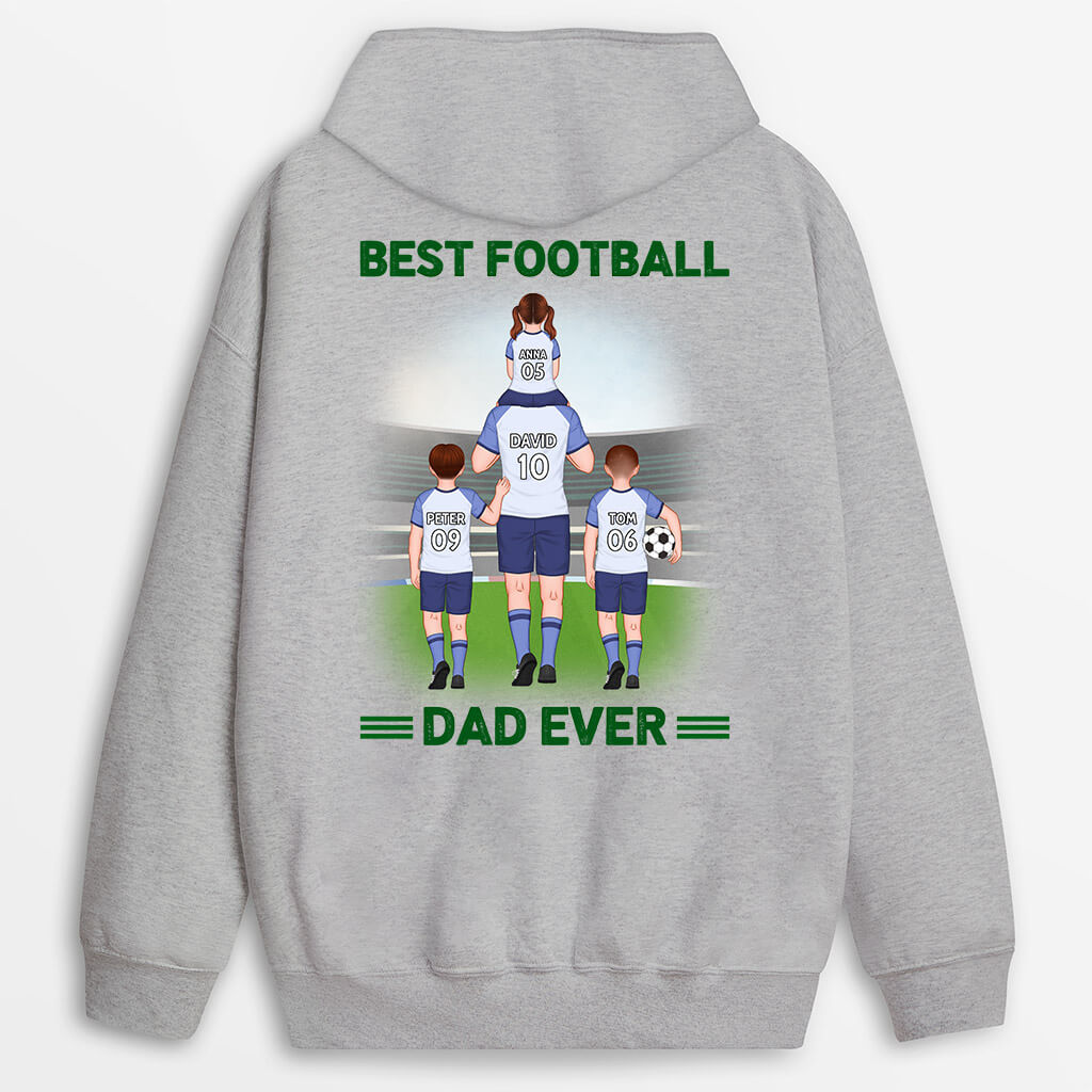 Personalised Best Football Dad Apparel