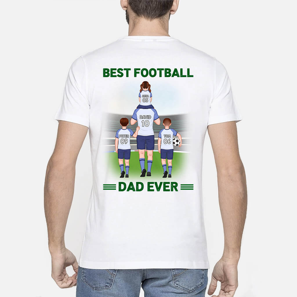 Personalised Best Football Dad Apparel