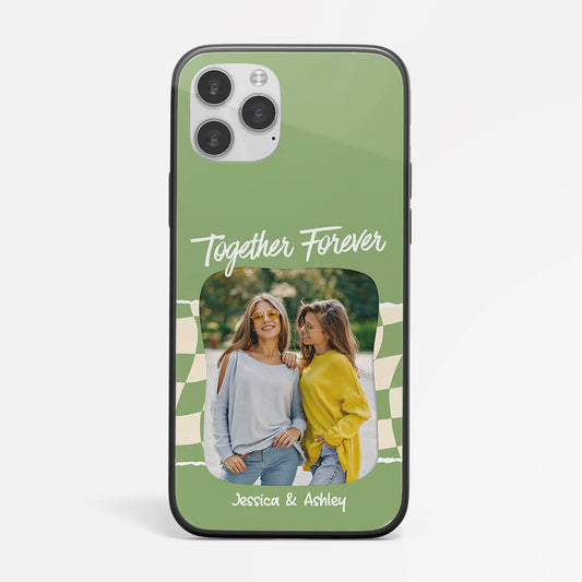 1271FUK1 personalised together forever iphone x phone case