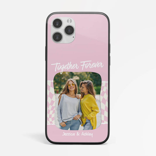 1271FUK2 personalised together forever iphone x phone case