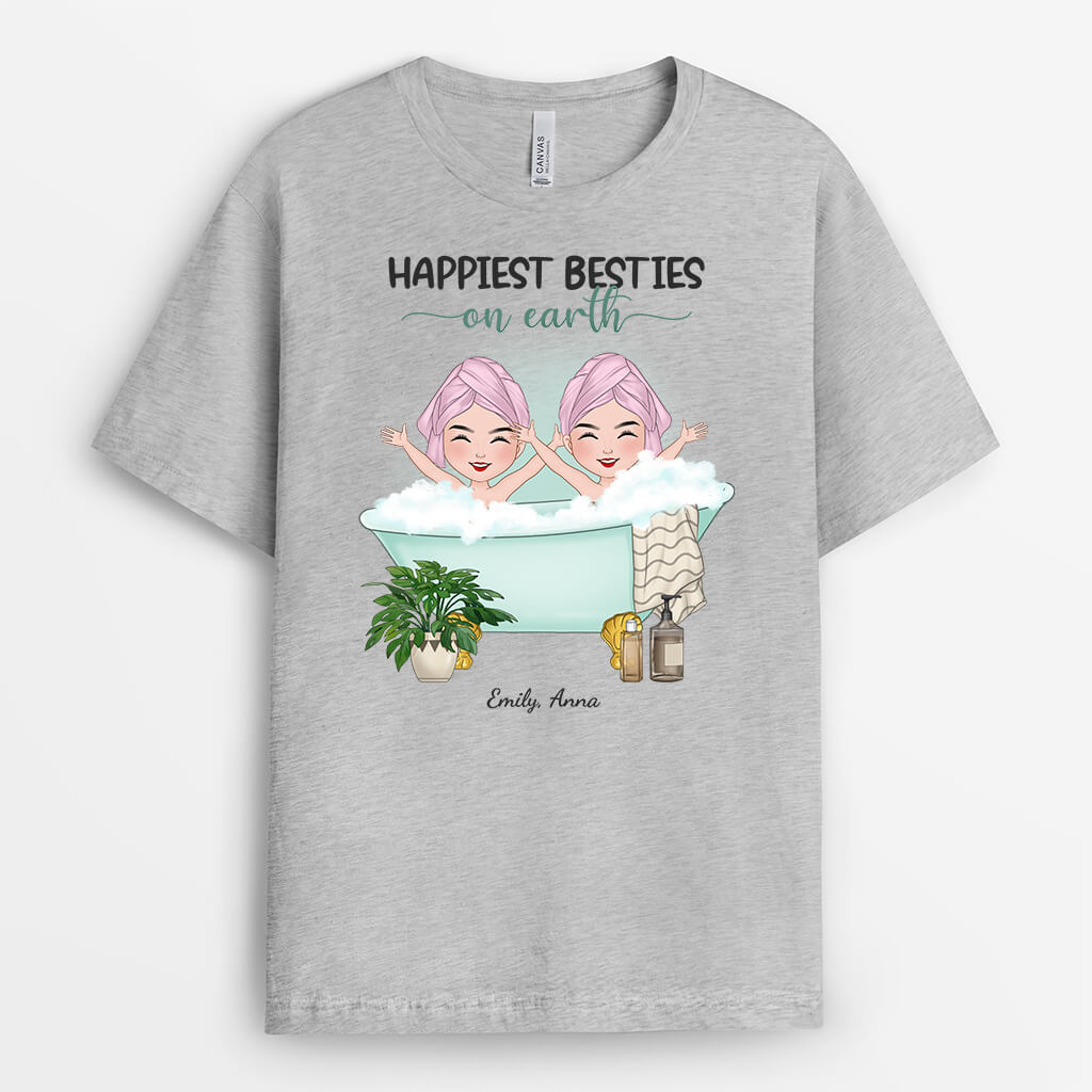 Personalised The Happiest Besites On Earth T-Shirt