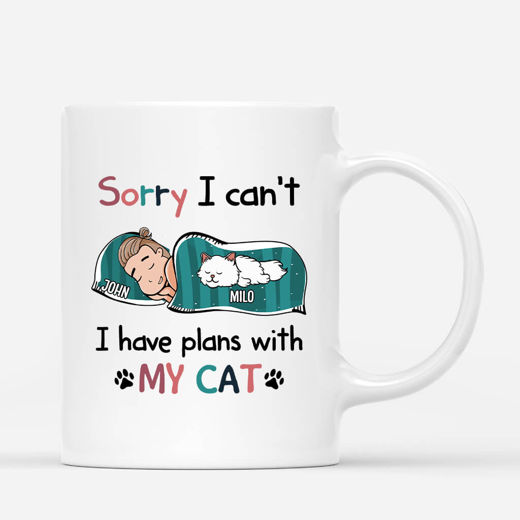 Personalised Plans With My Cat Mug