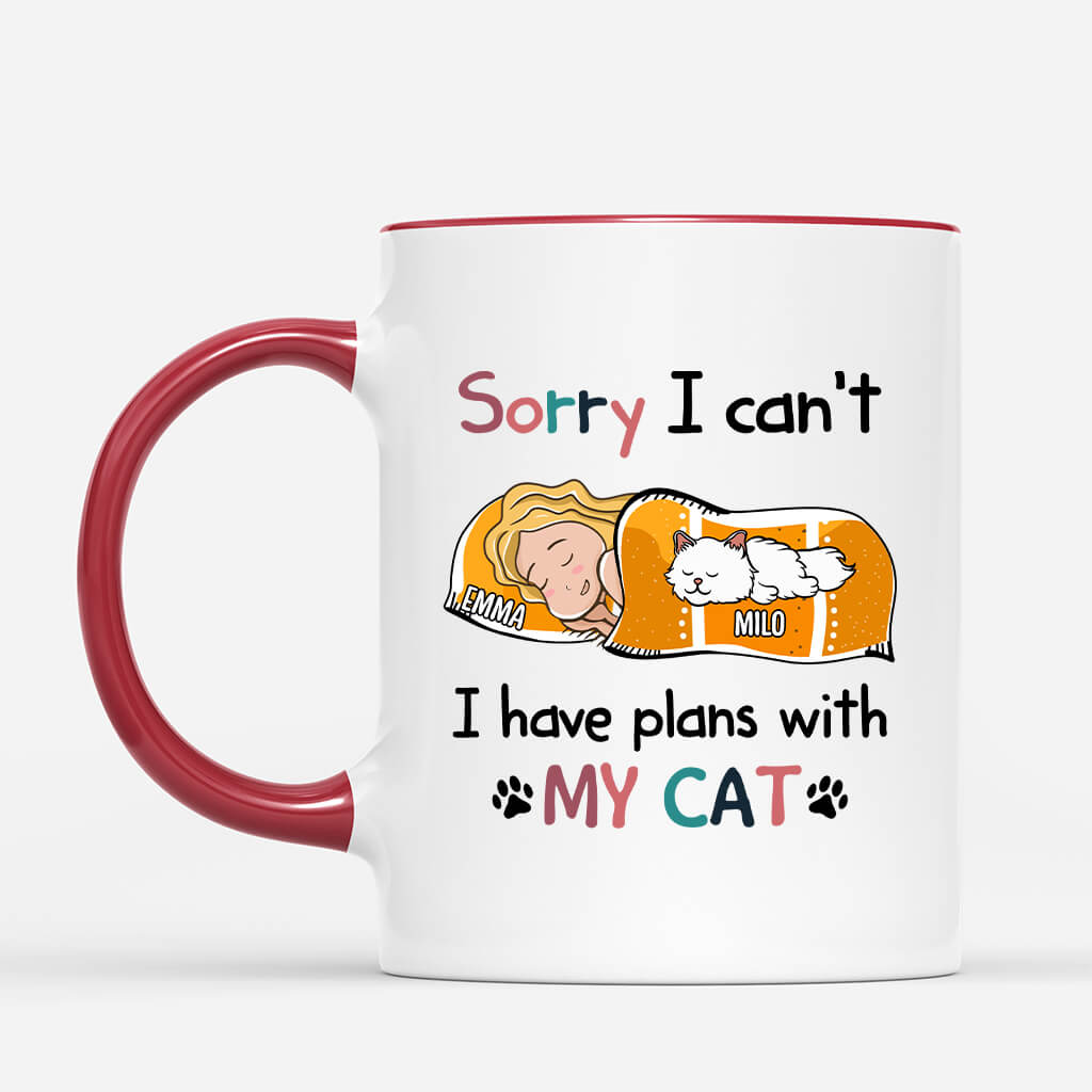 Personalised Plans With My Cat Mug