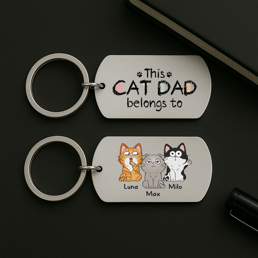 1295JUS2 personalized cat gifts for humans cute cat keychains_ 1295J8N8D