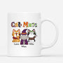 1311MUK1 personalised halloween cat mom with hat mug