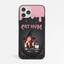 1313FUK1 personalised halloween cat mom iphone 12 phone case