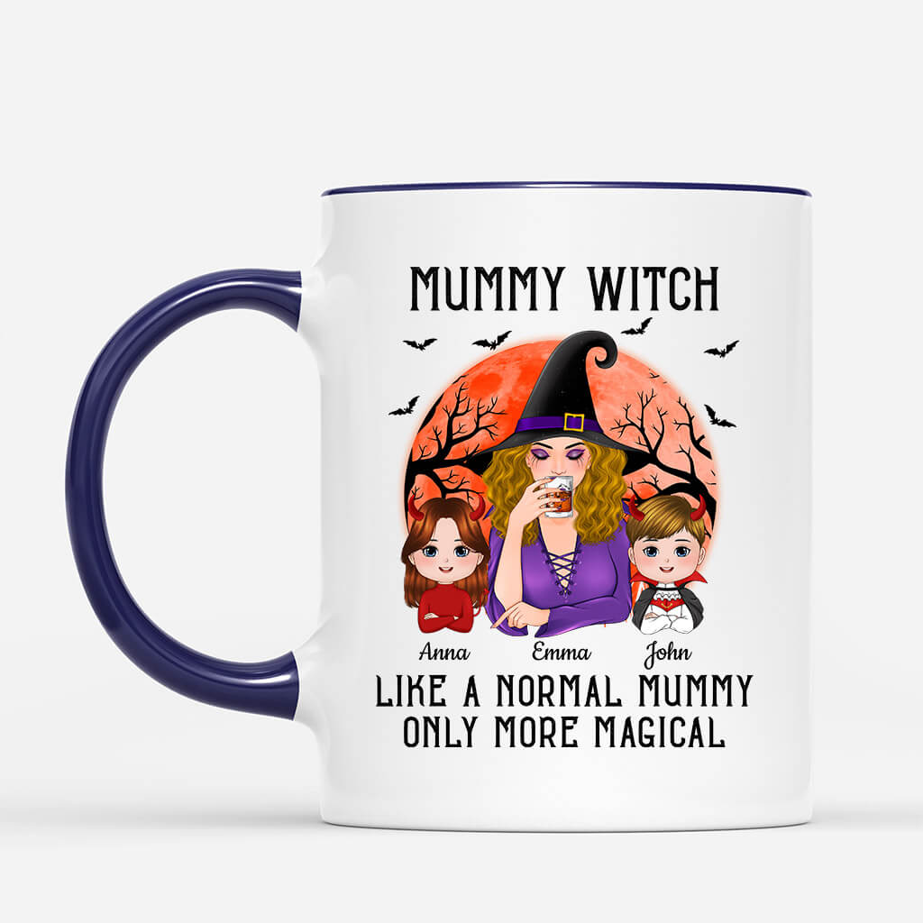 Personalised Halloween Grandma Witch Like Normal Grandma Mug