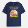 1326AUK1 personalised grandma dinosaur halloween t shirt