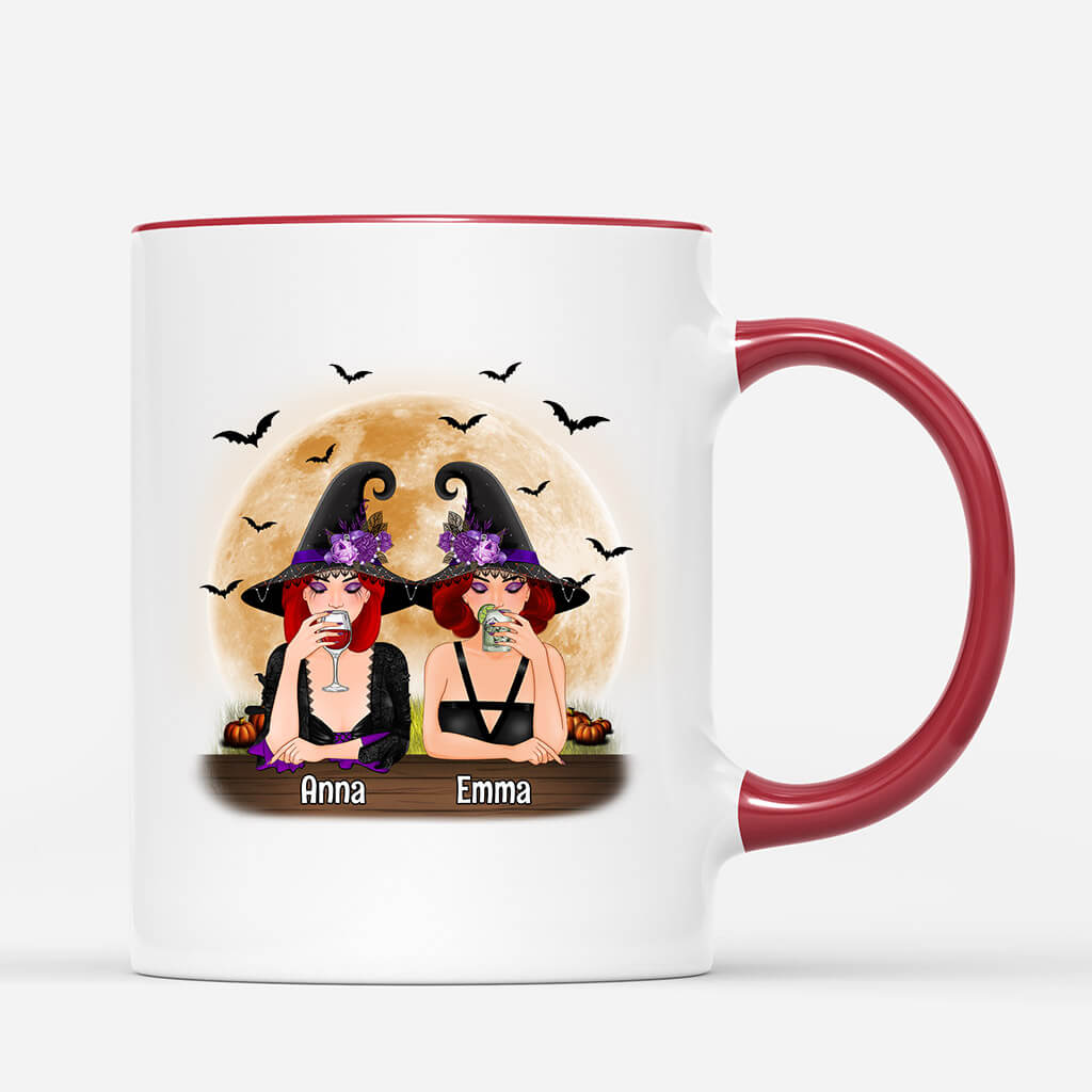 Personalised Let's Drink Up Witches Mug