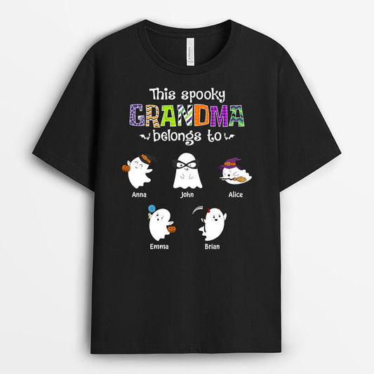 1332AUK1 personalised this mommy belongs to t shirt