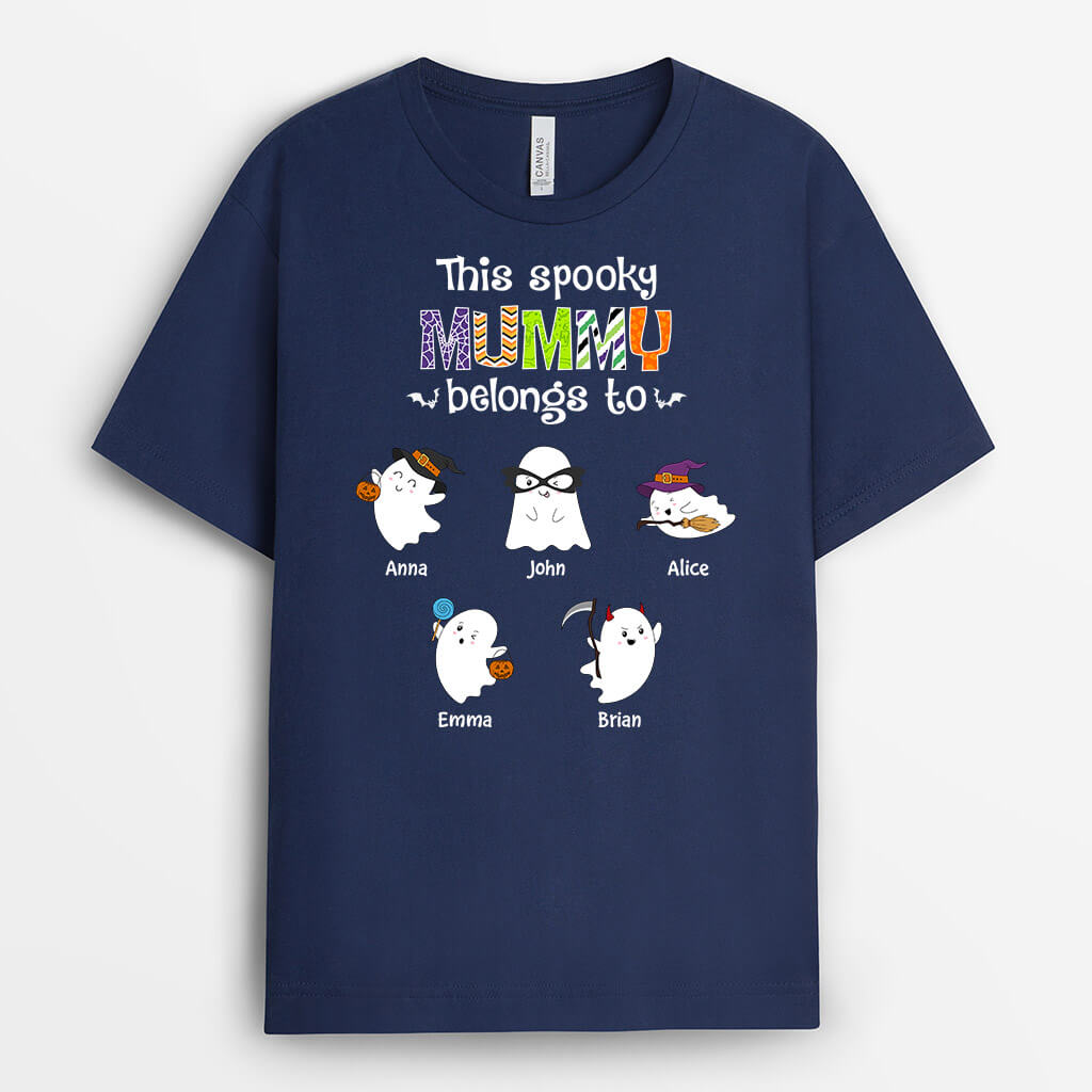 Personalised Mommy Belongs To T-Shirt