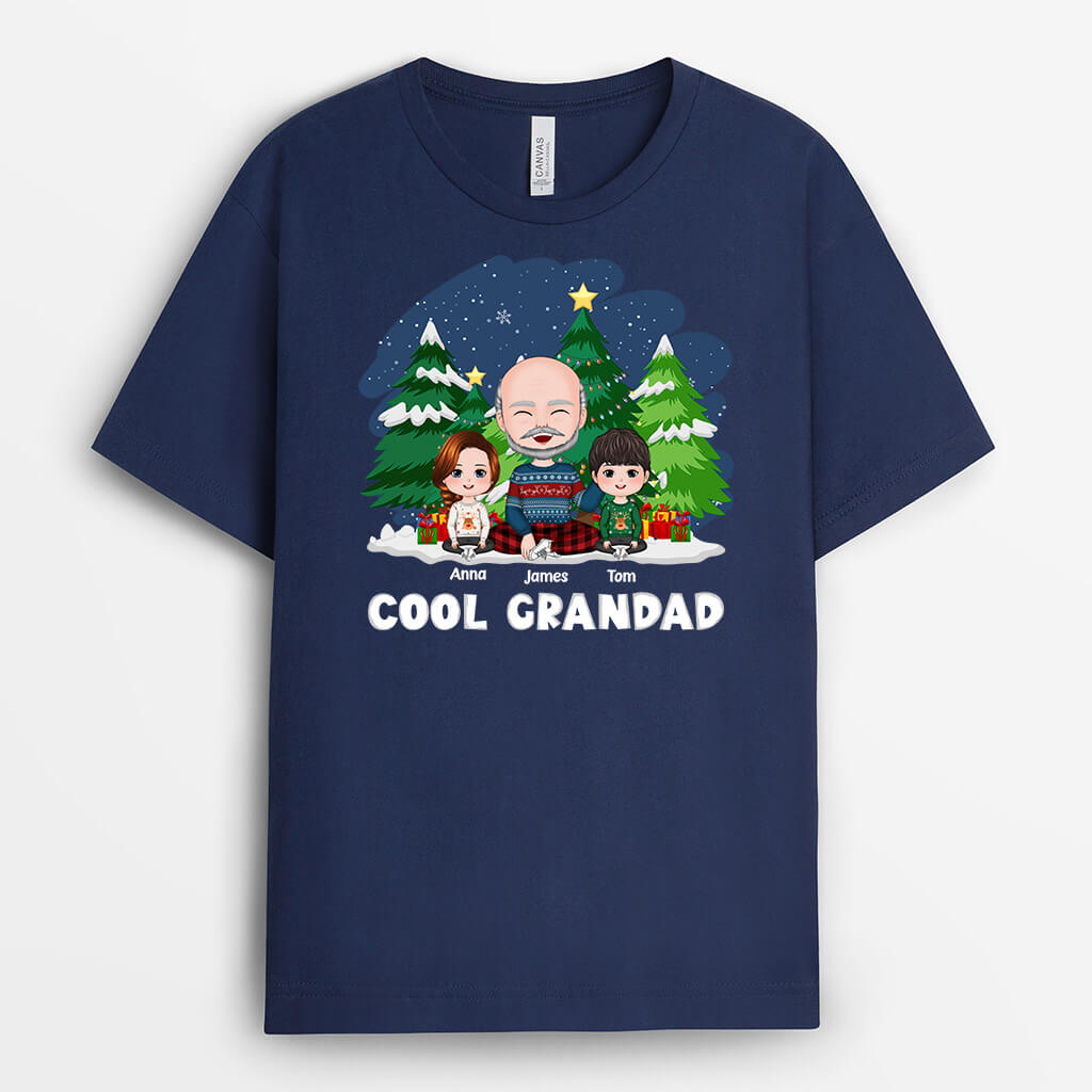 Personalised Cool Dad T-Shirt