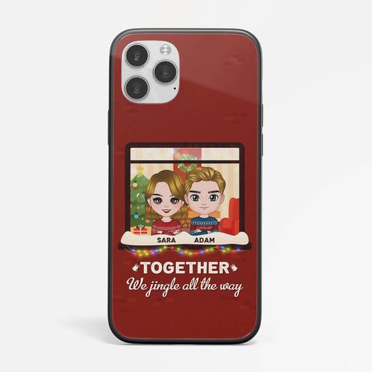 1390FUK1 personalised together we ringle all the way iphone 11 phone case