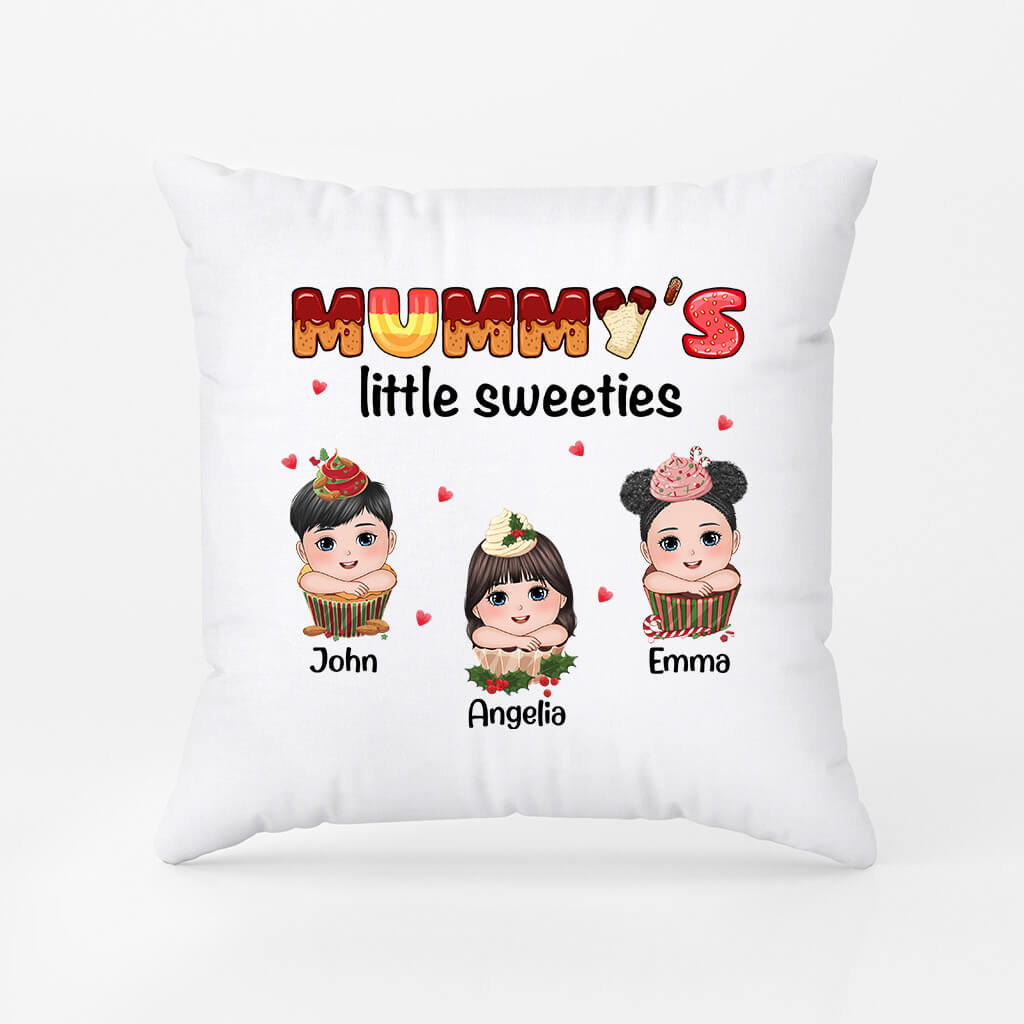 Personalised Mum's Little Sweeties Pillow