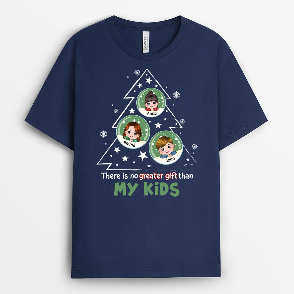 Personalised No Greater Gift Than Grandkids T-Shirt