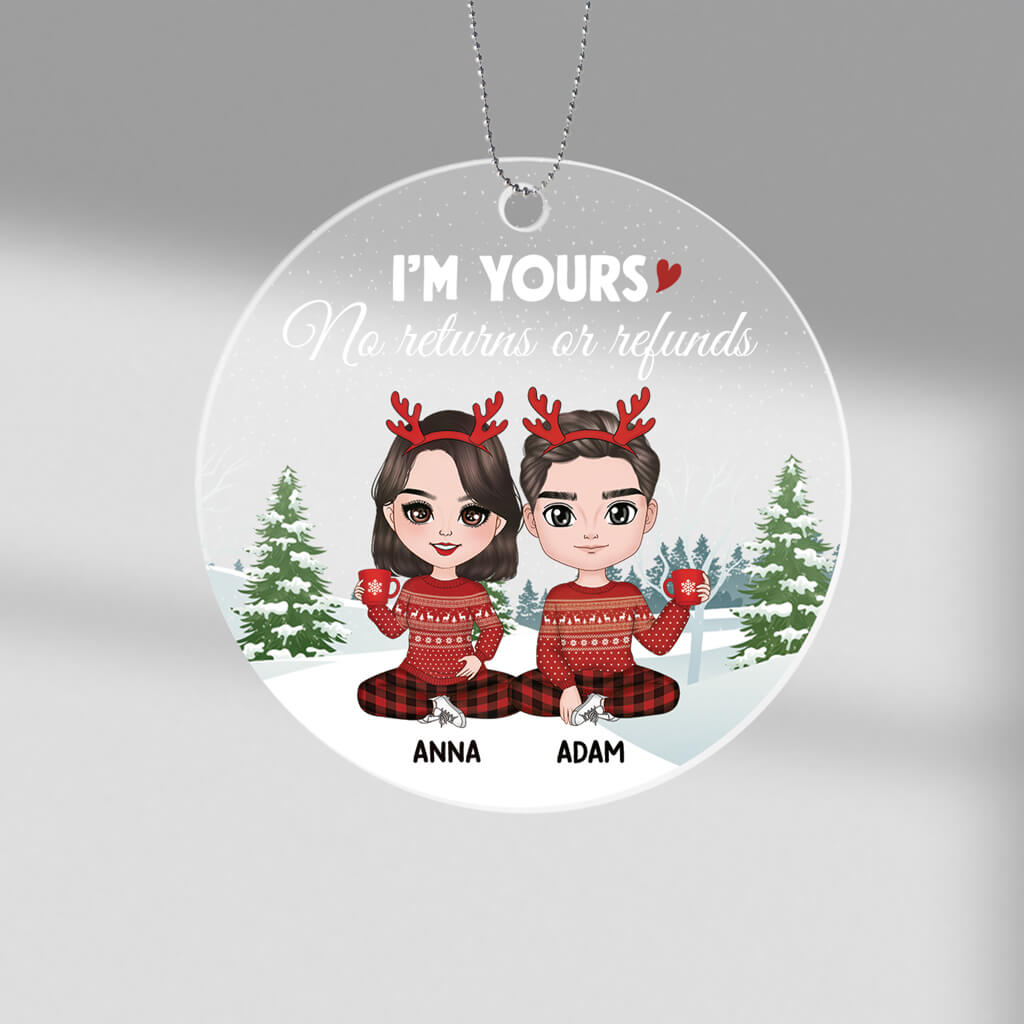 1410OUK1 personalised im yours no returns ornament_c2929554 0575 4cd7 be37 3a03120d2a78