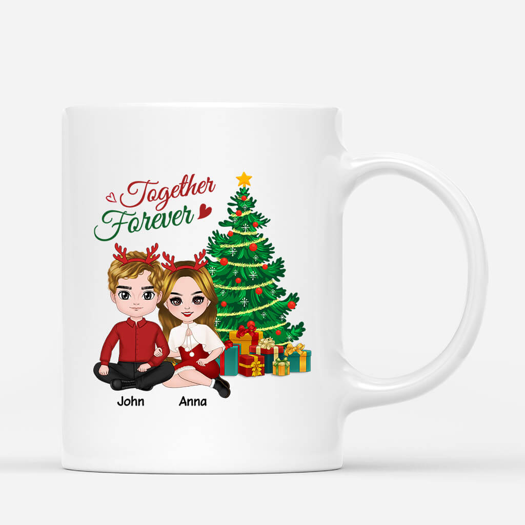 1429MUK1 personalised together forever mug