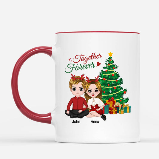 1429MUK2 personalised together forever mug