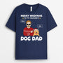 1448AUK2 personalised merry woofmas to my favorite dog t shirt