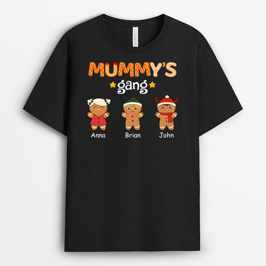 1460AUK1 personalised mummys gang t shirt