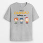1463AUK2 personalised this grandad belongs to t shirt