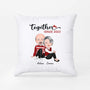 1470PUK2 together since pillow  personalised gift ideas for couple
