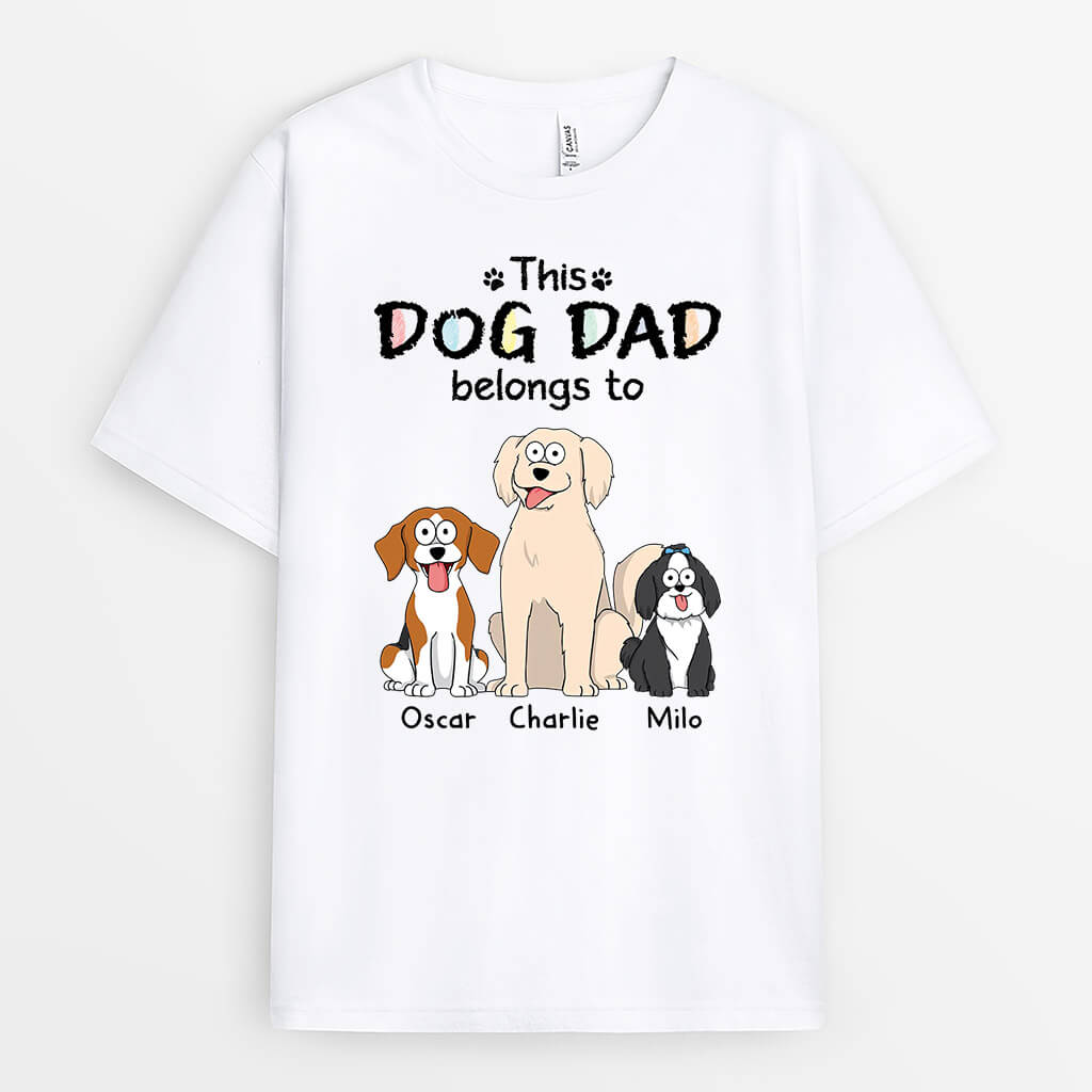 Personalised This Best Dog Dad/Dog Mum Belongs to